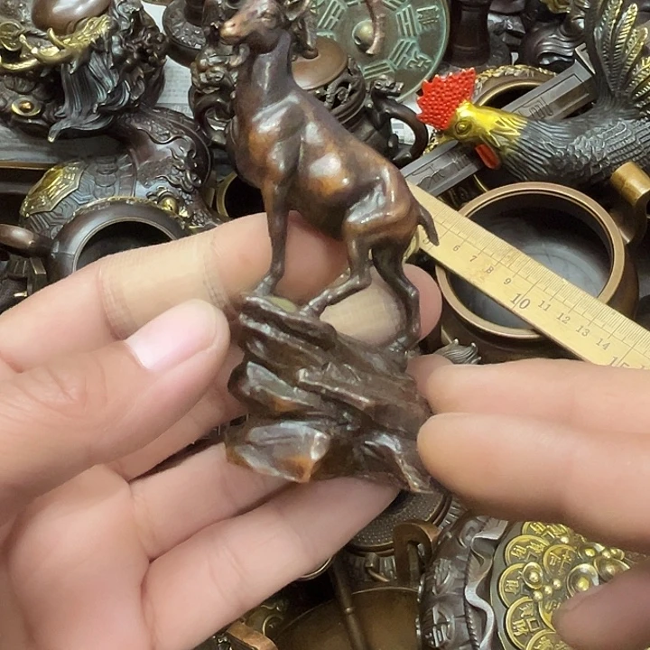 顺顺利利，铜器摆件