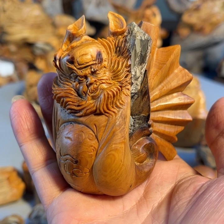 柏木（崖柏）根雕工艺摆件