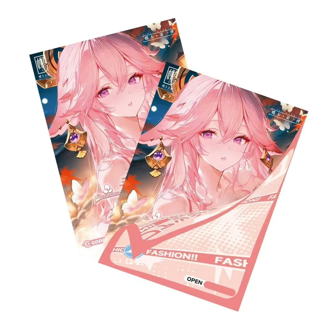 贝贝熊【拆盒】碟卡春日梦花园-第一弹-动漫收藏卡牌盲盒（同意代拆）