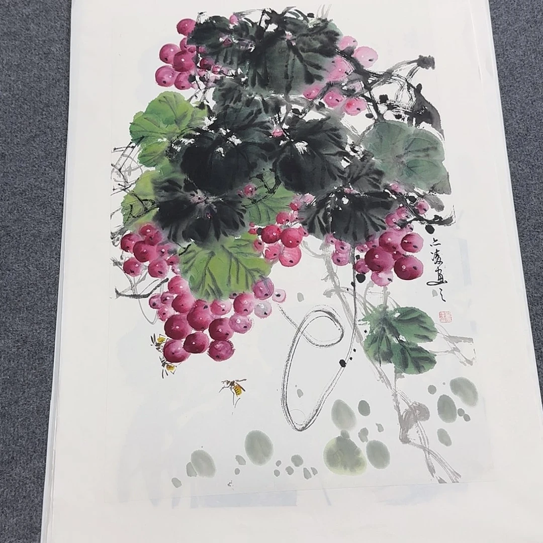 国画68*45纯手绘刘亦凌