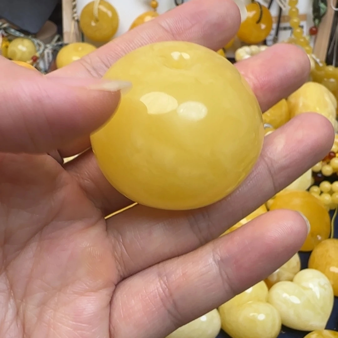 蜜蜡未镶嵌颈饰天然蜜蜡