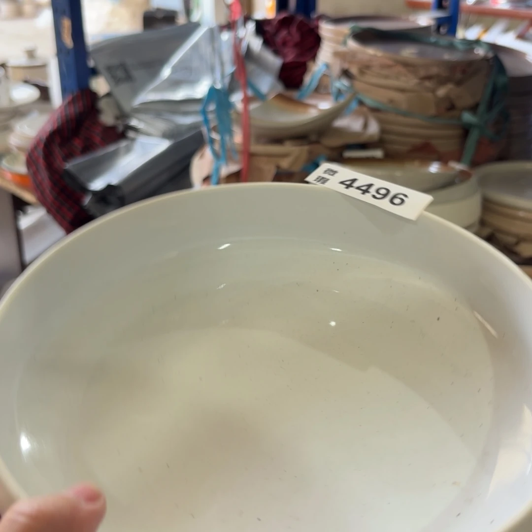 陶瓷4496 微瑕陶瓷餐具1个