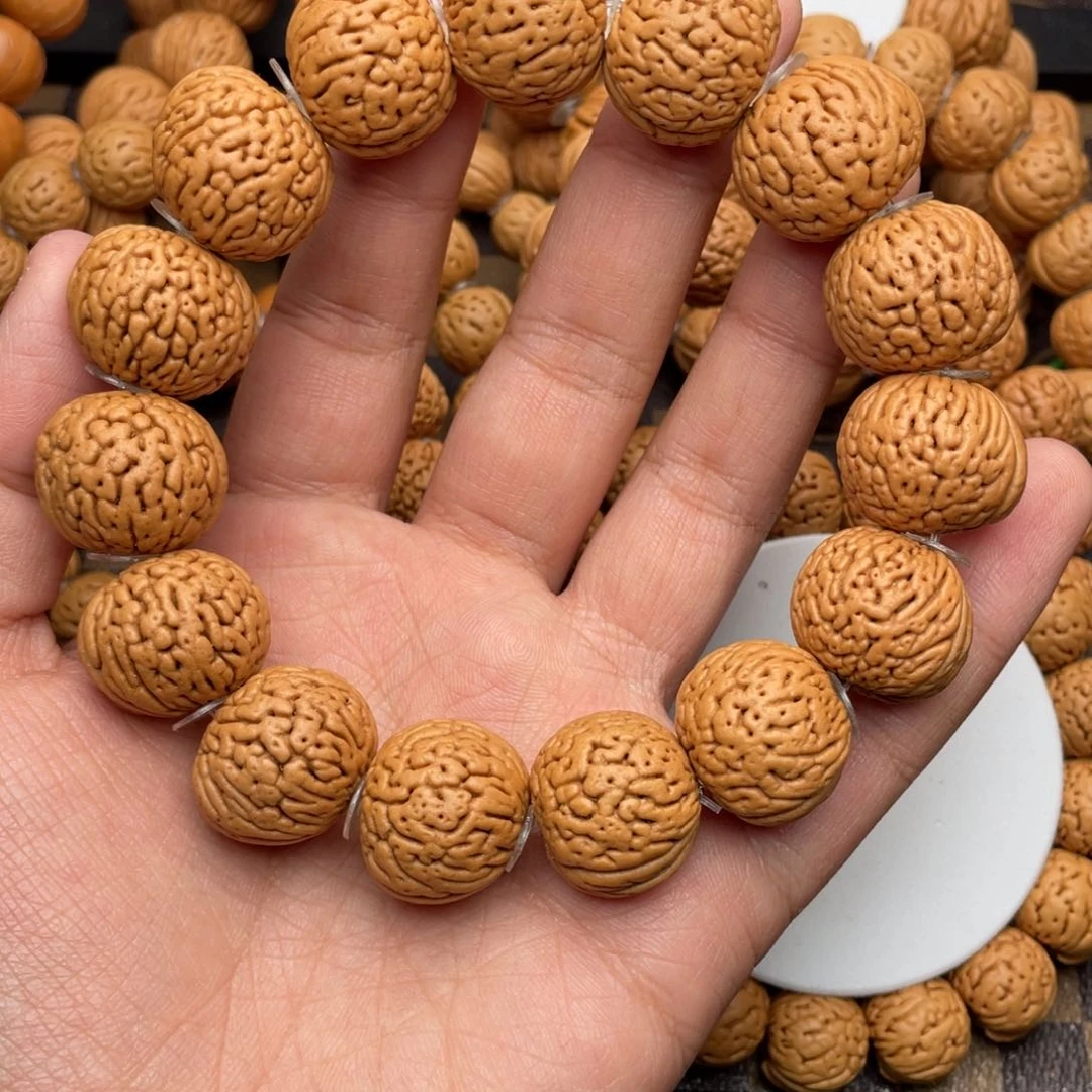 桃核吊坠白月光21➕手串