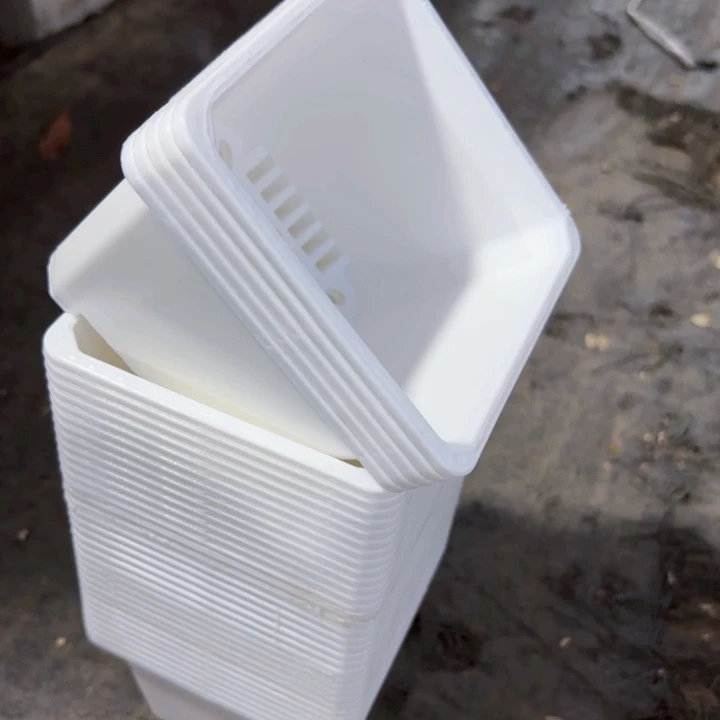 120白方盆11公分高8公分30个