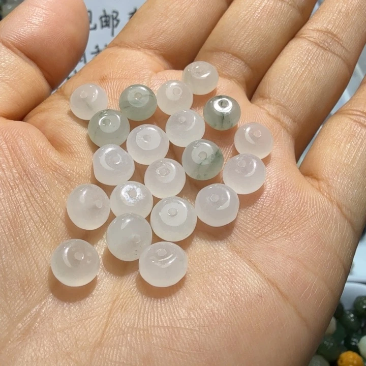 未镶嵌和田玉珠宝半成品卡八