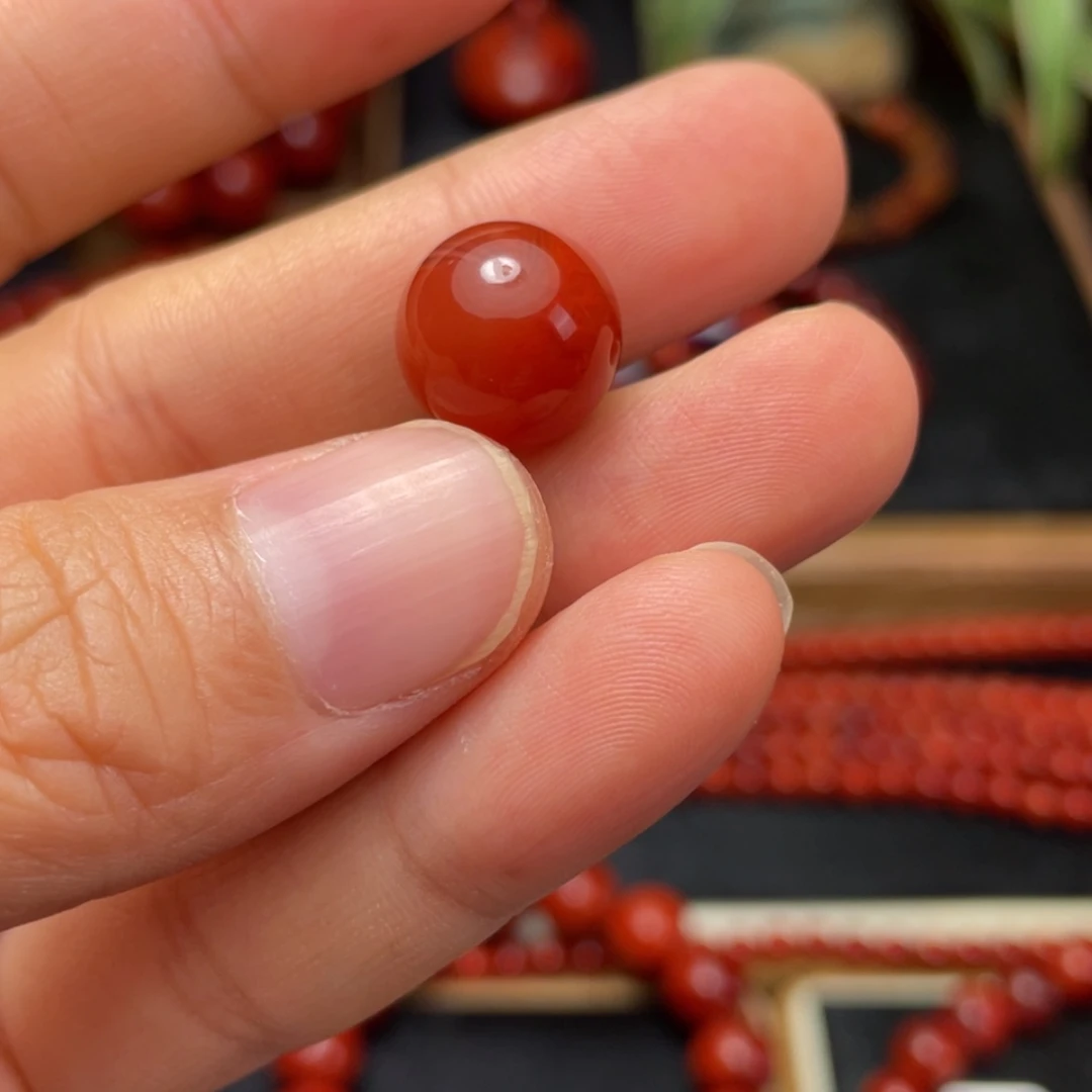 【闪购商品】南红玛瑙单珠12多样性发1未镶嵌