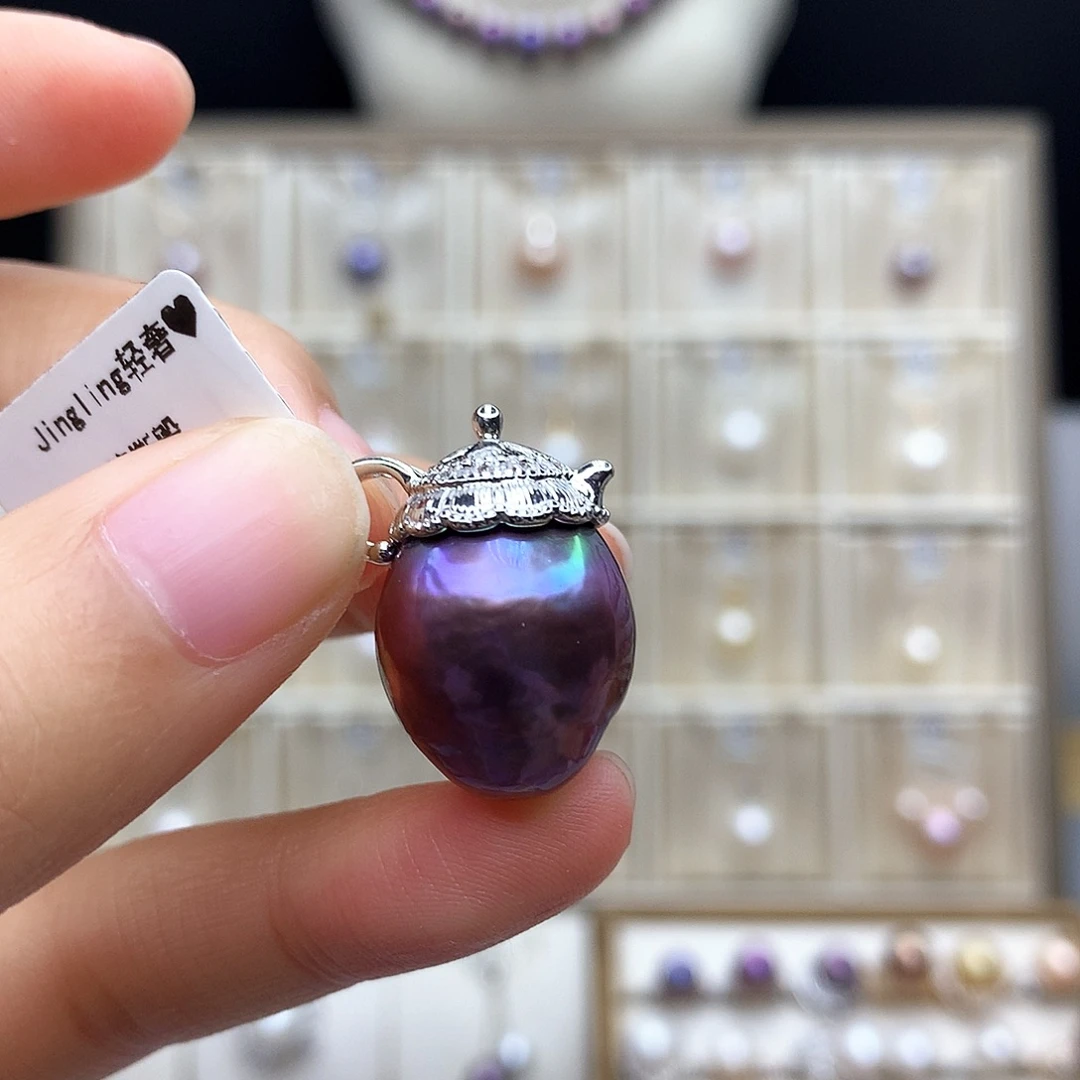 颈饰淡水珍珠合金