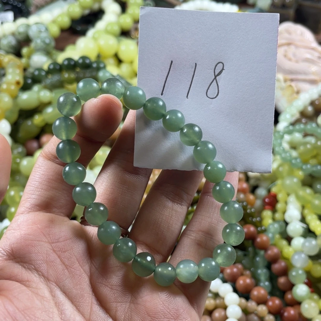 蛇纹石玉未镶嵌手串