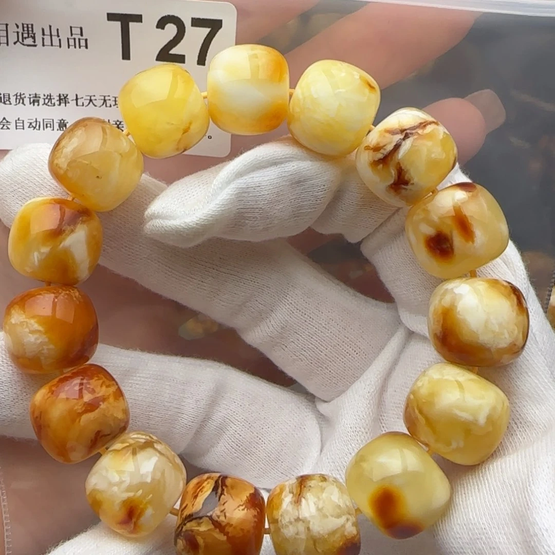 琥珀裸石未镶嵌琥珀蜜蜡特微