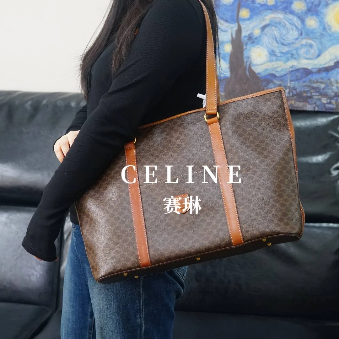 95新 Celine/思琳 老花单肩包/DH01619296/9296