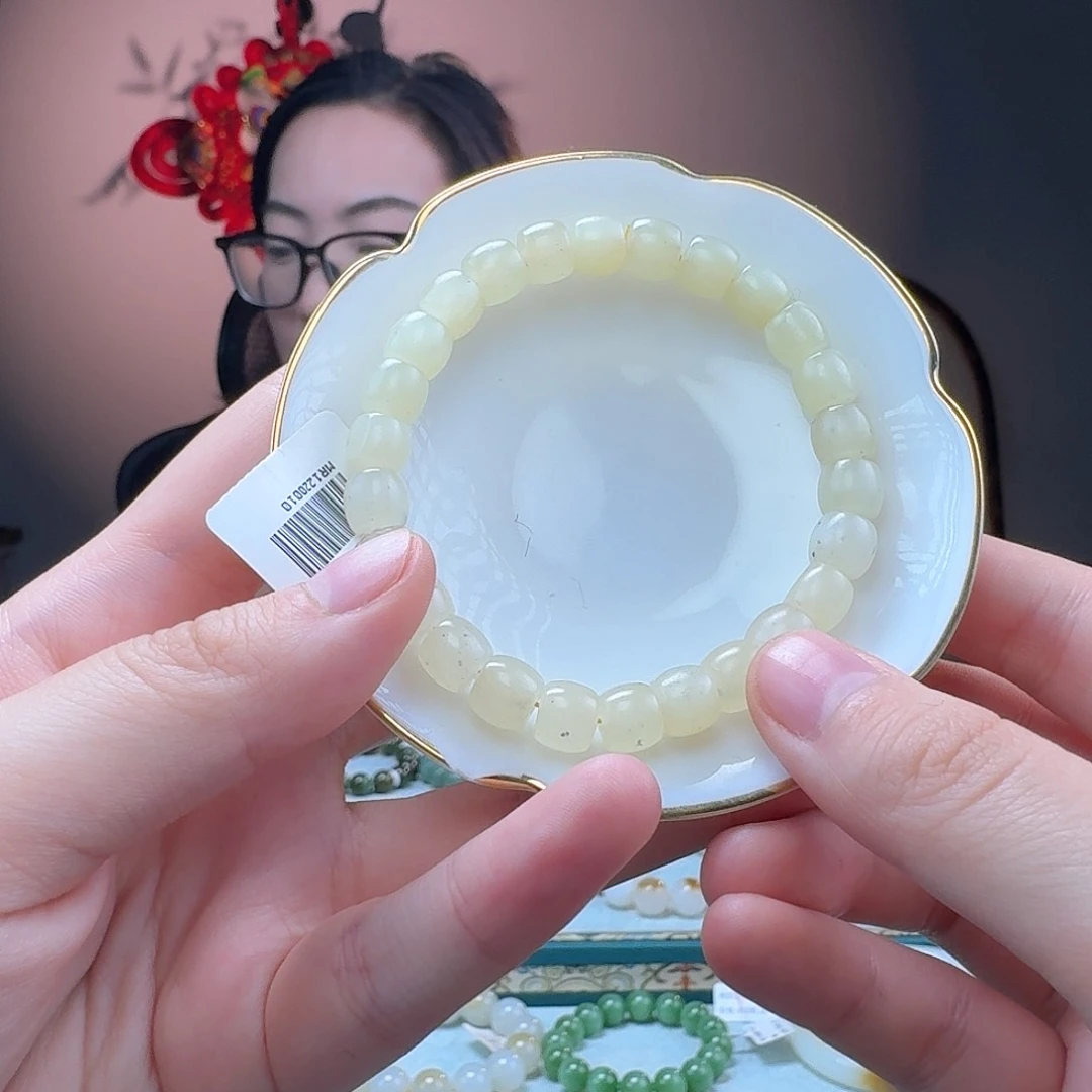 和田玉手串未镶嵌