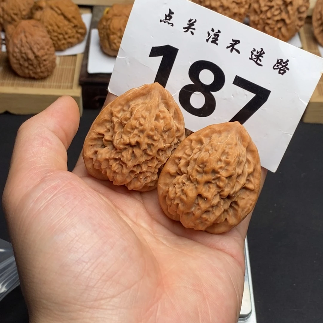 吊坠文玩核桃41罗汉头