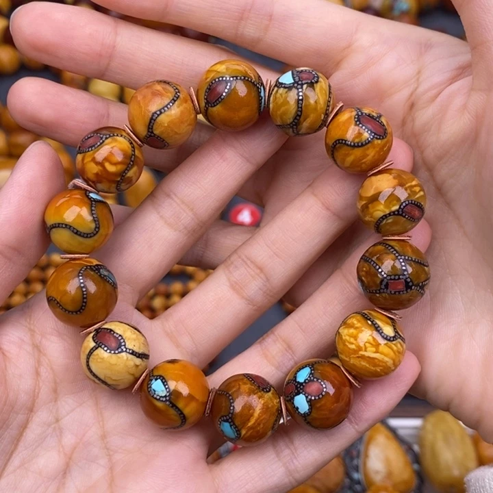 蜜蜡未镶嵌裸石蜜蜡M