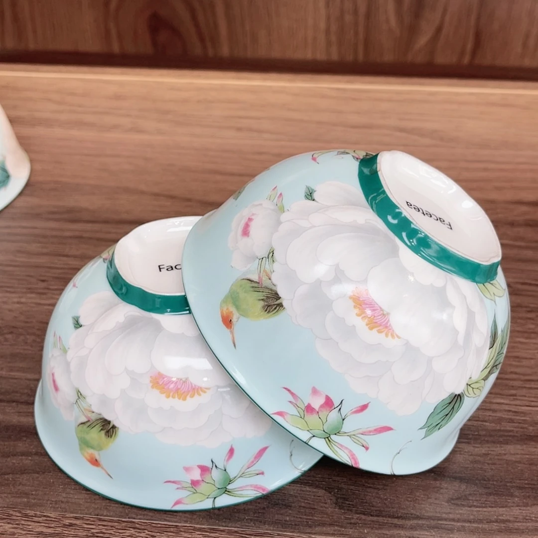【闪购商品】瓷片5.5寸碗—————//——-