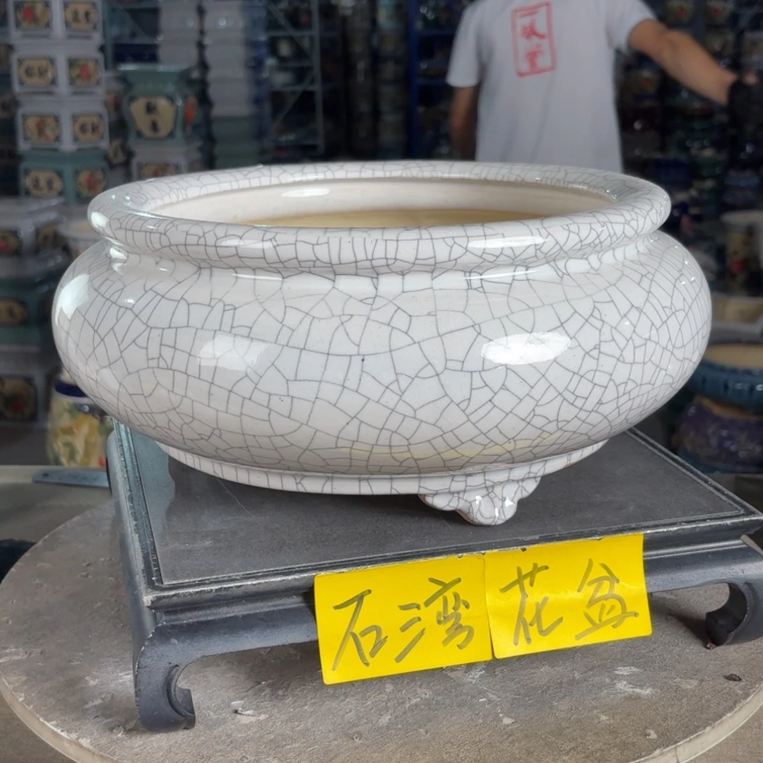 一风堂石湾花盆 内26*12