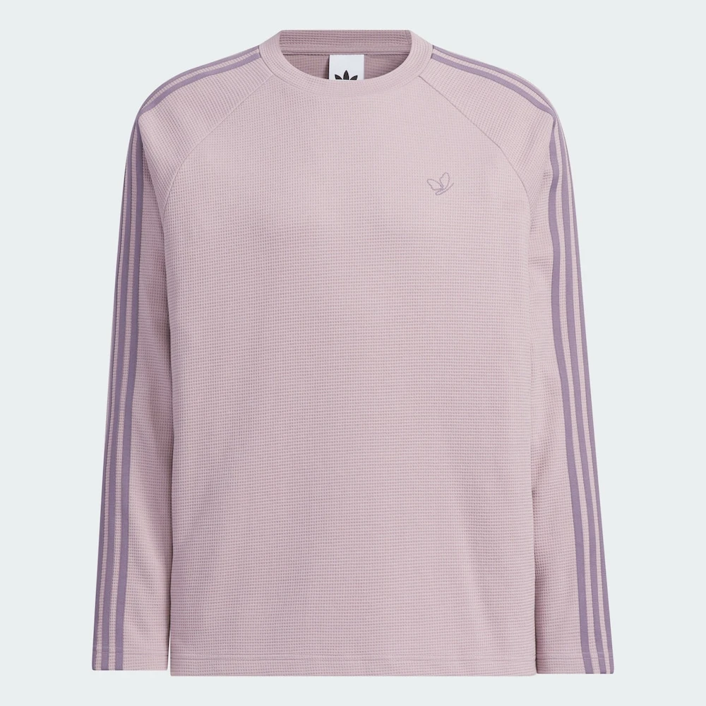 adidas/阿迪达斯官方正品爆款华夫格运动长袖圆领T恤KH1176