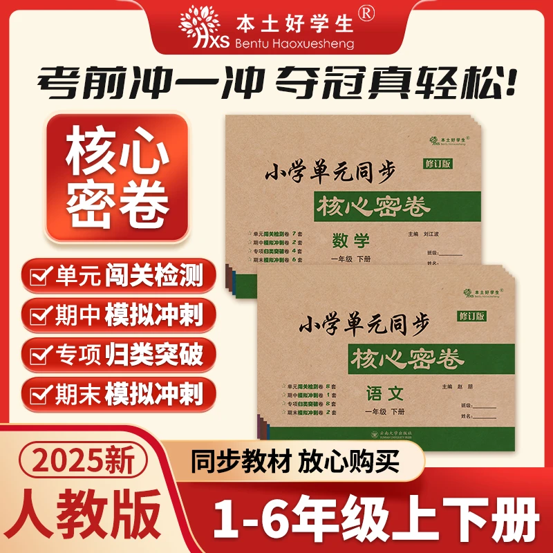 好学生2025年春下册语数小学小升初真题试卷2025人教版