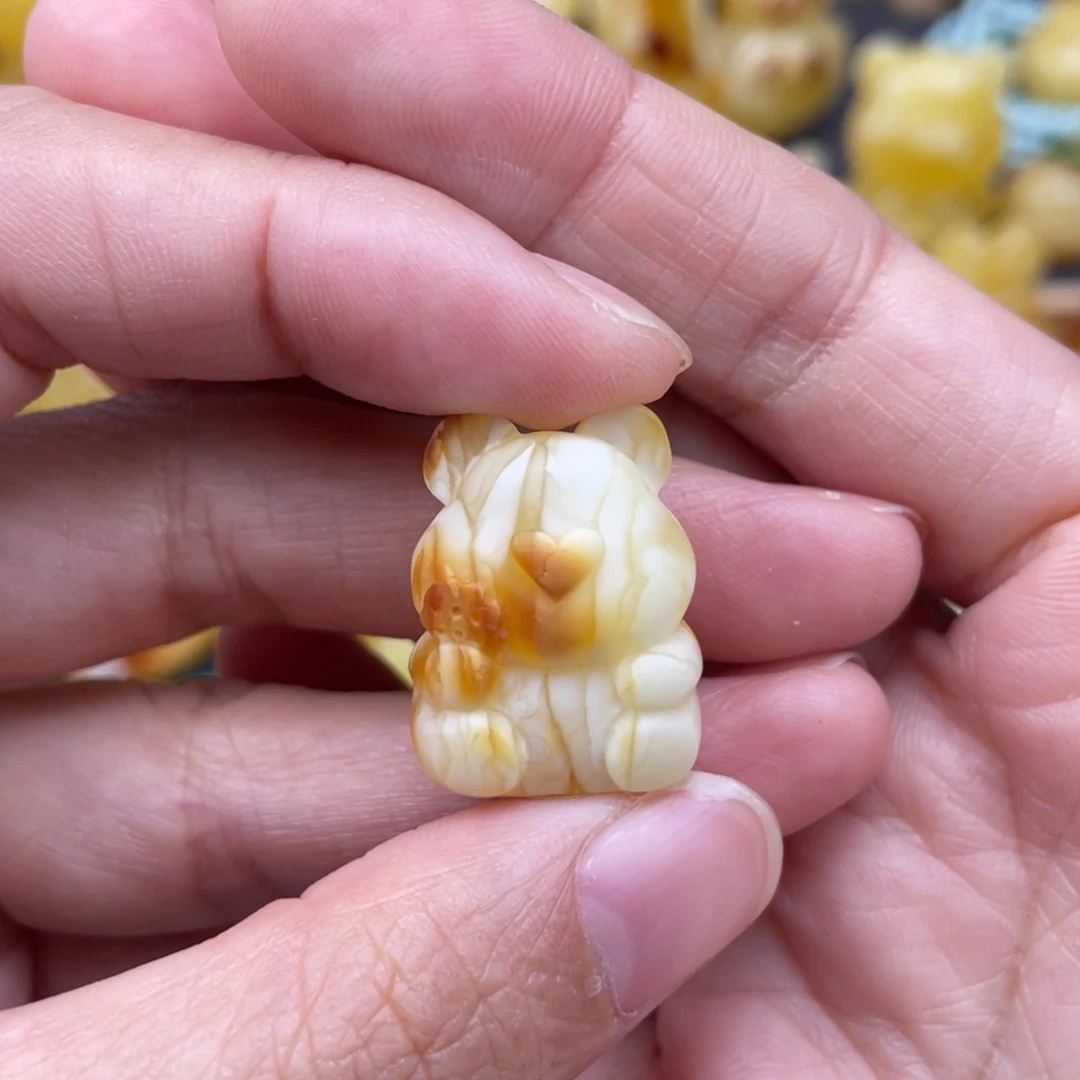 裸石琥珀未镶嵌蜜蜡