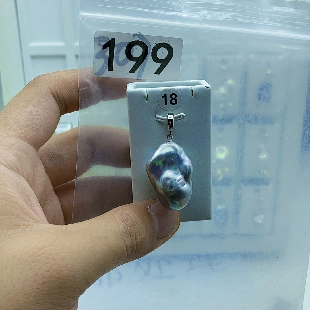 颈饰合金淡水珍珠