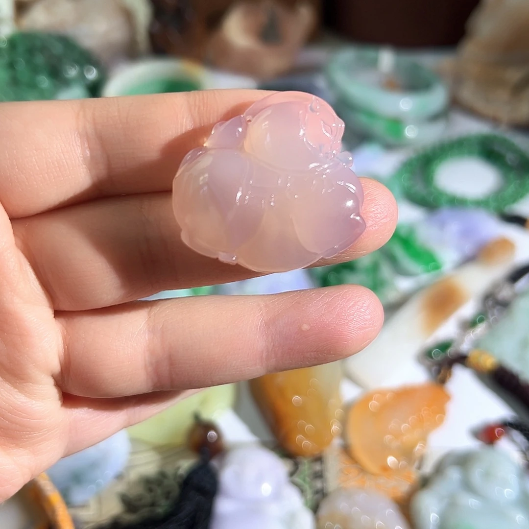 玛瑙/玉髓合金颈饰玛瑙马上有钱