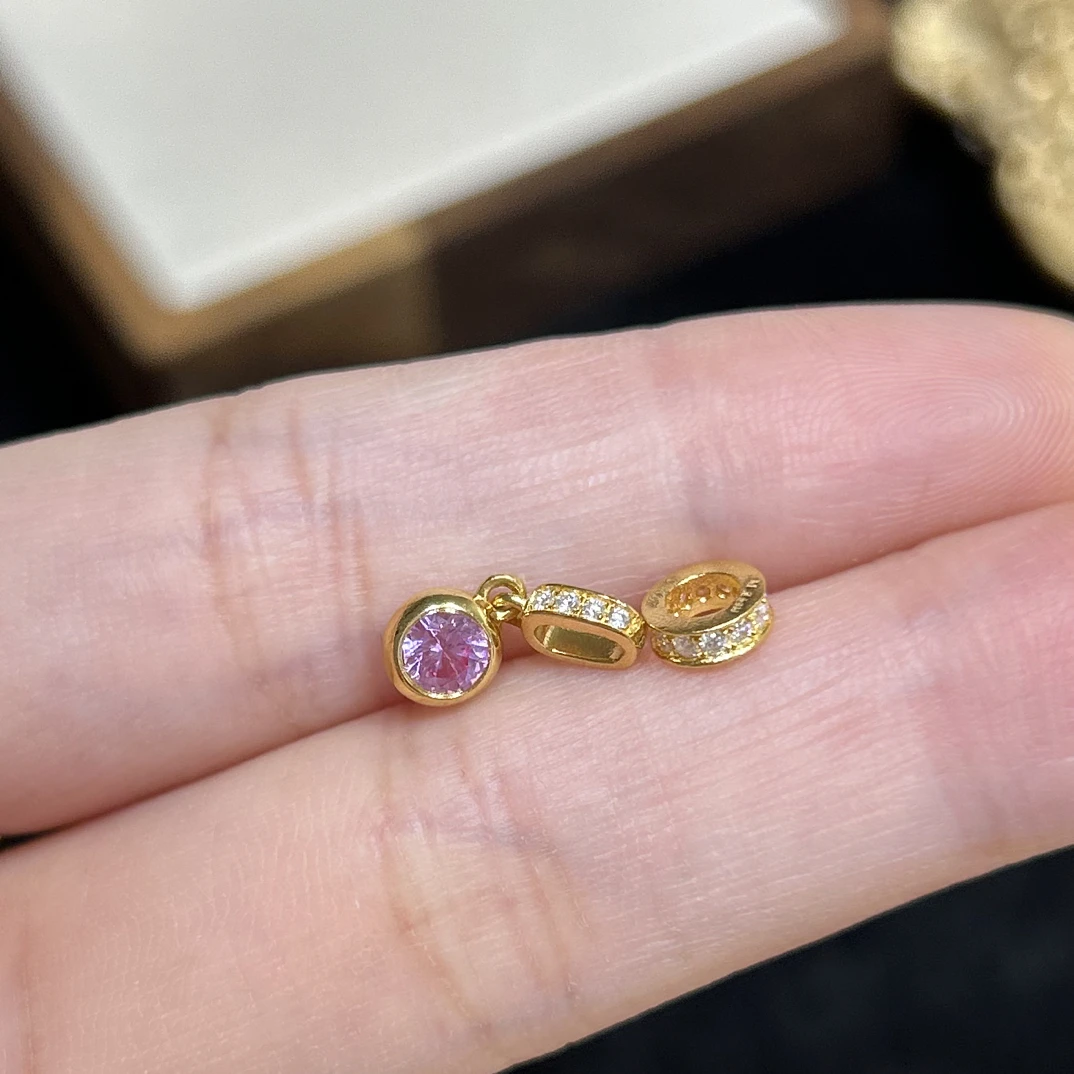 足金精品工艺吊坠