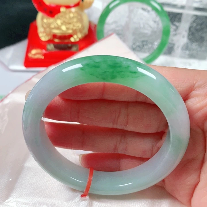 未镶嵌手镯翡翠   编号ZD1265 正圈59