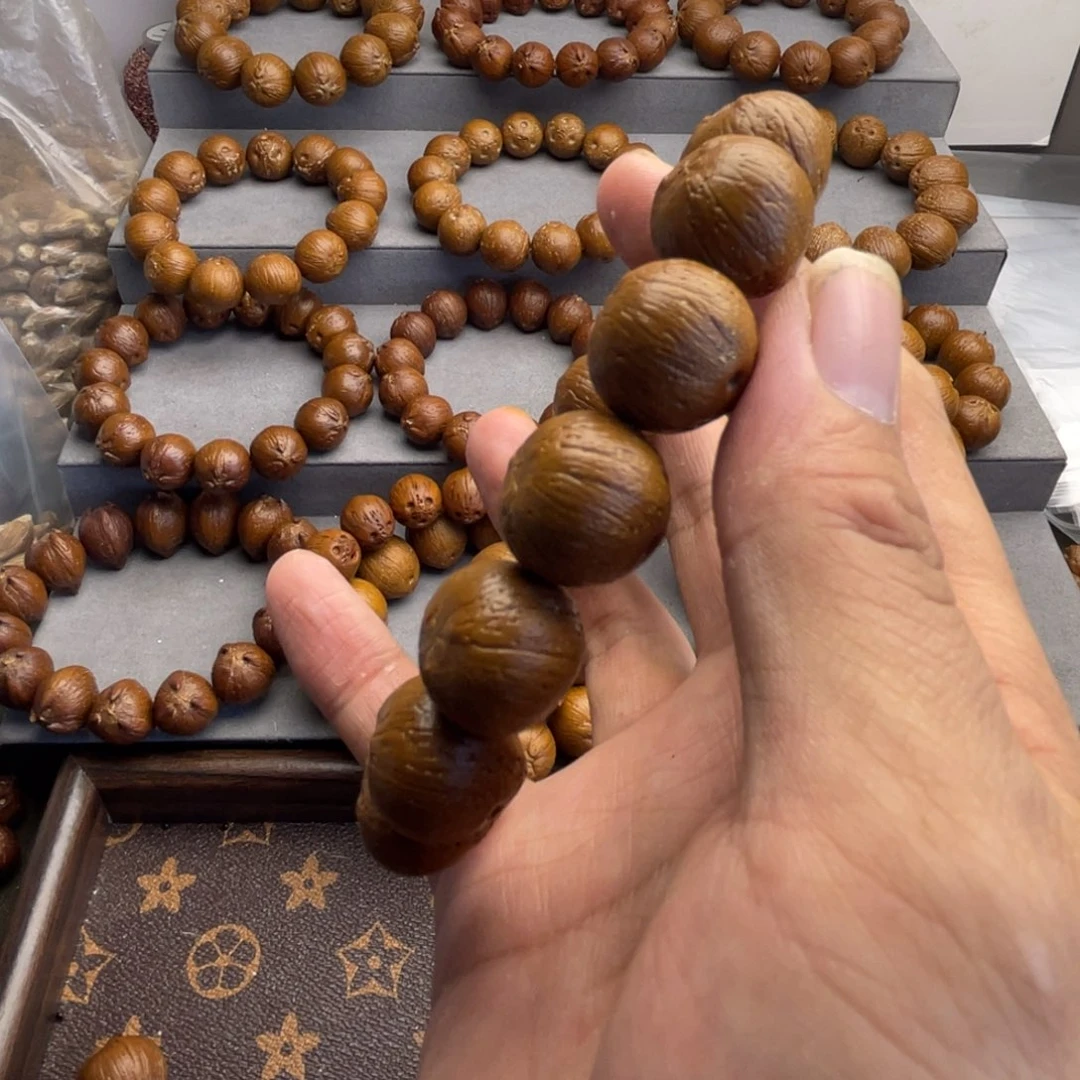 紫金鼠手串笑**生17尺寸土拨鼠