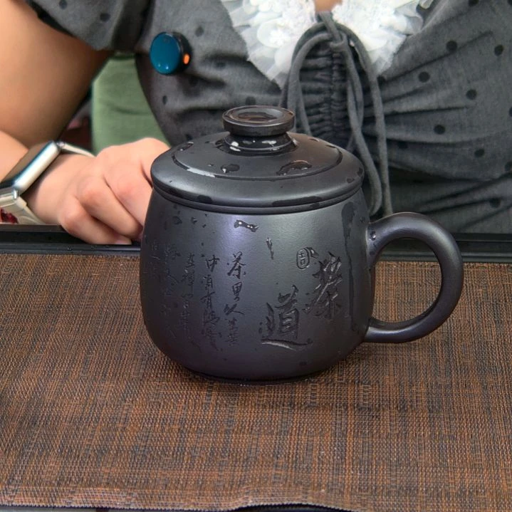 茶杯紫砂高货放漏