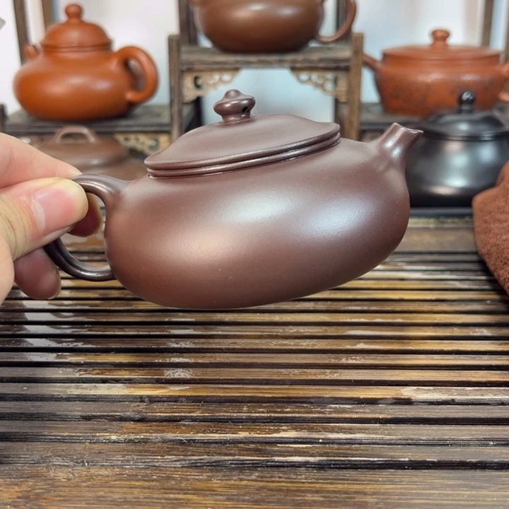 茶壶紫砂原矿紫砂手工制作