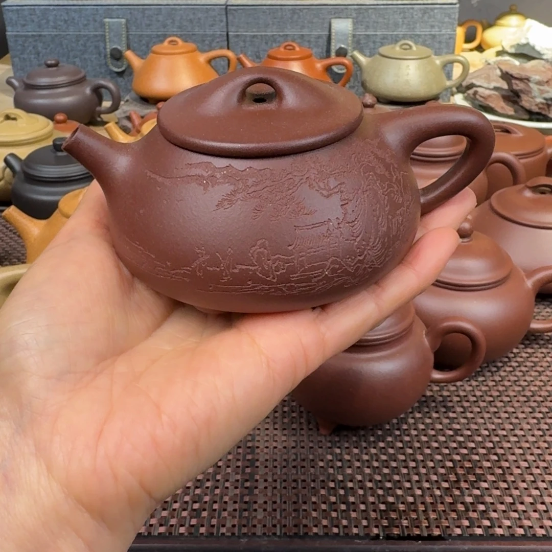 茶壶底槽青200毫升左右