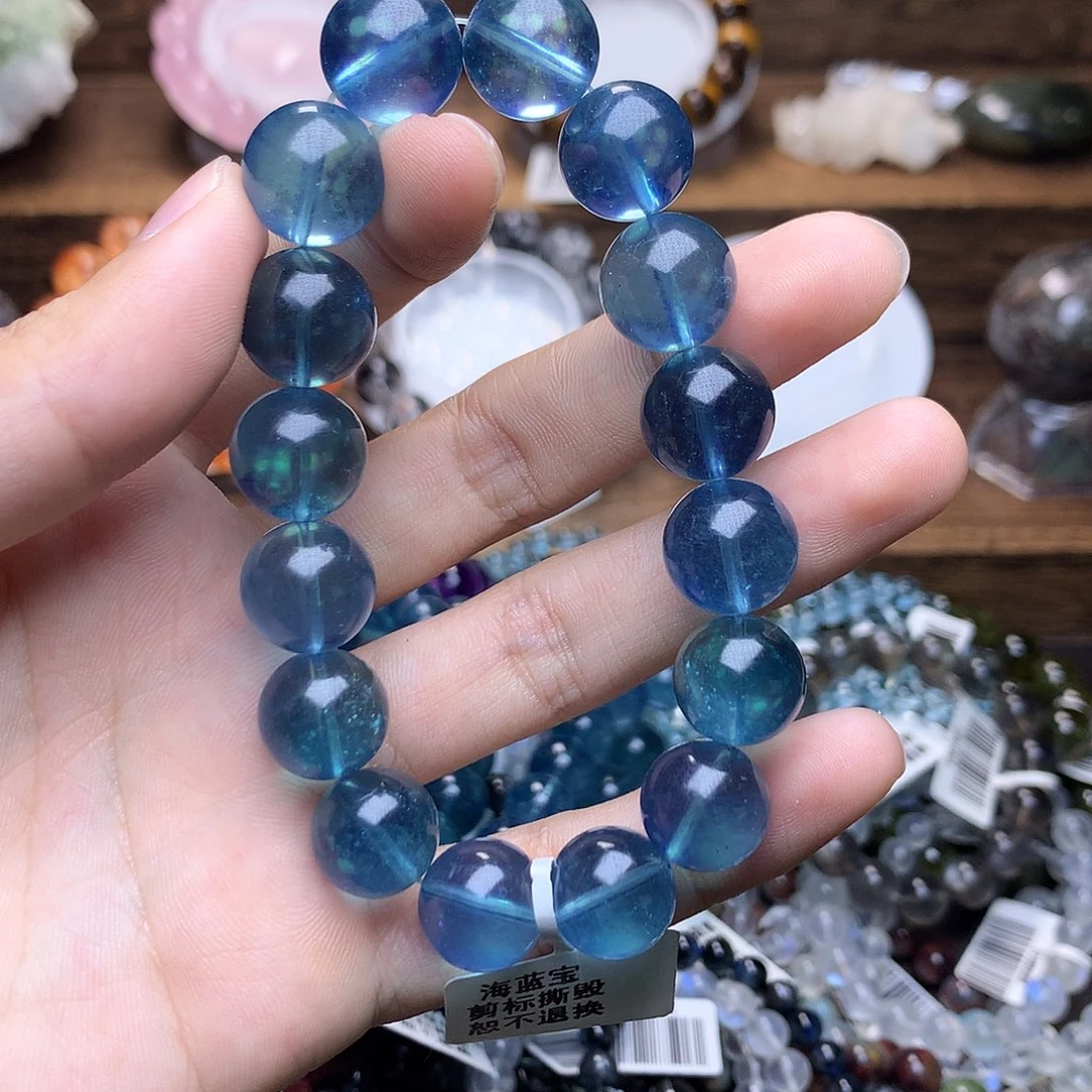 水晶魔鬼蓝13m' m未镶嵌