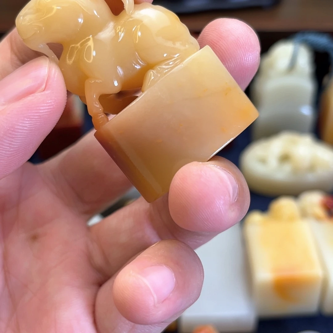 红***月寿山石印石寿山石