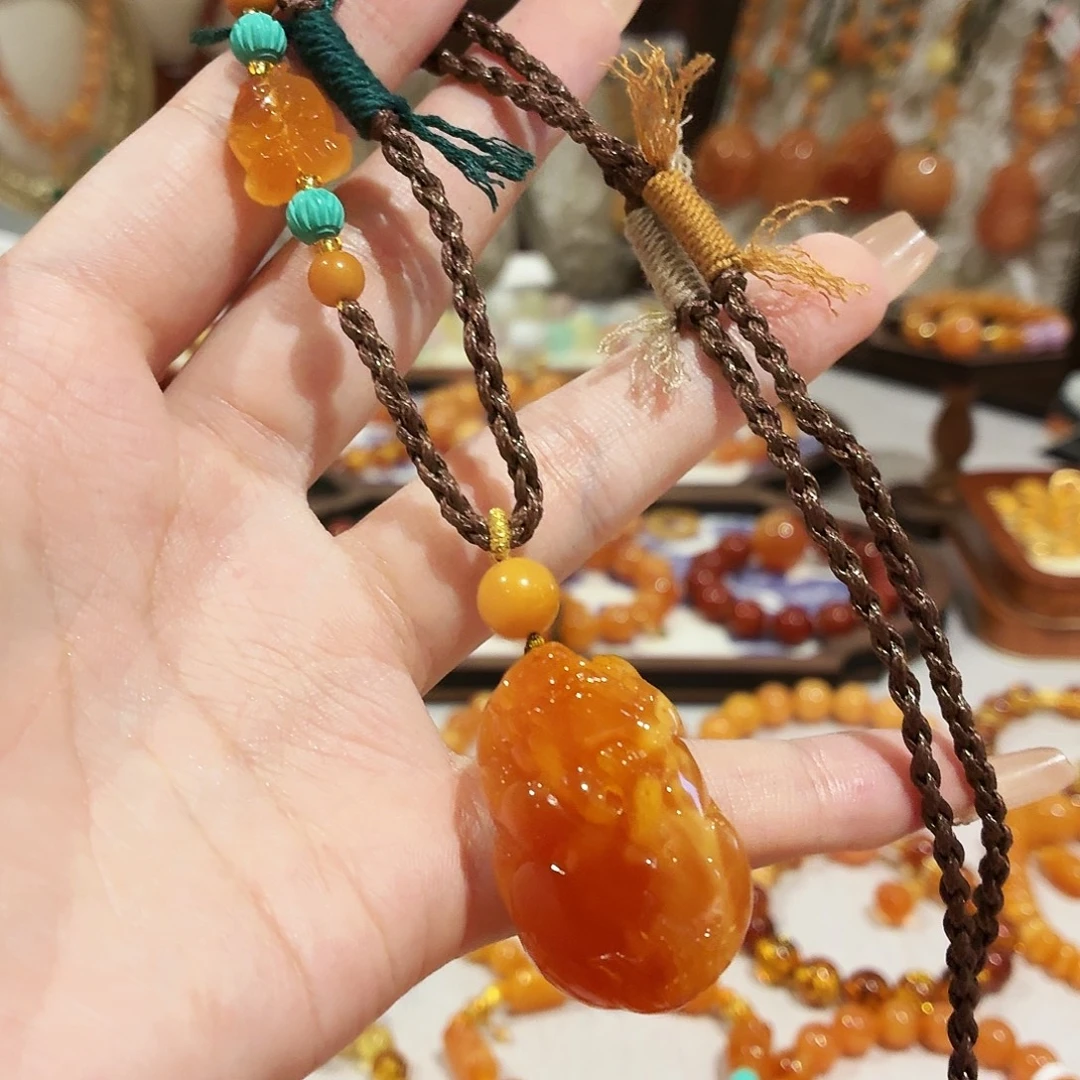 蜜蜡未镶嵌手链手串