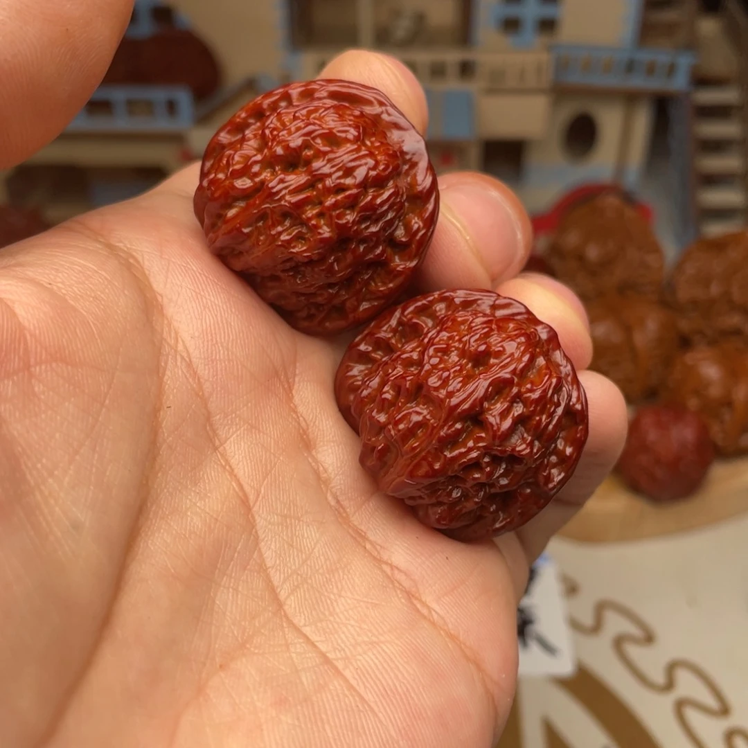 坑****7文玩核桃四座楼小