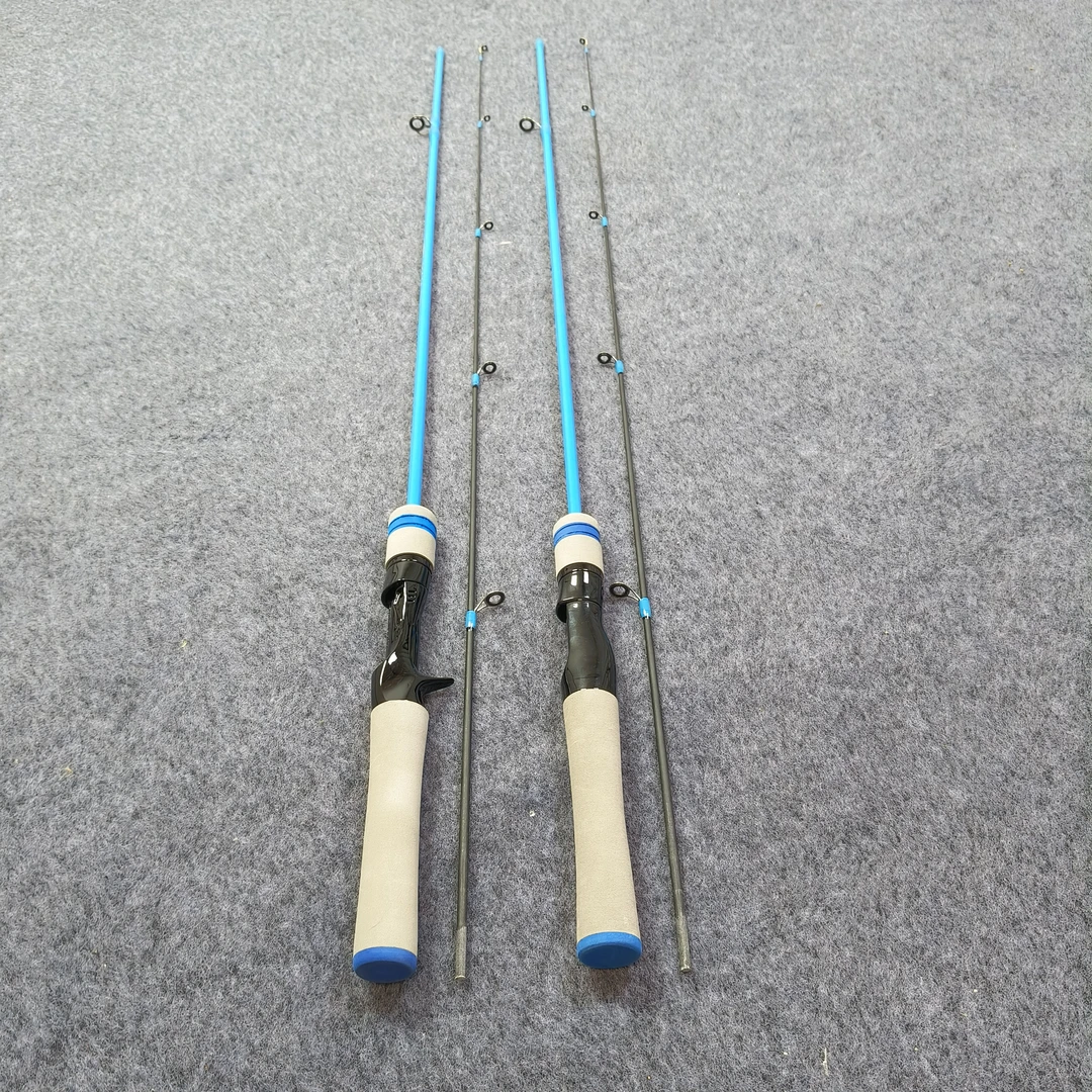 UL调弹射微物马口竿直柄枪柄实心竿稍插节路亚竿