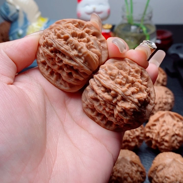 文玩核桃把件四座楼42