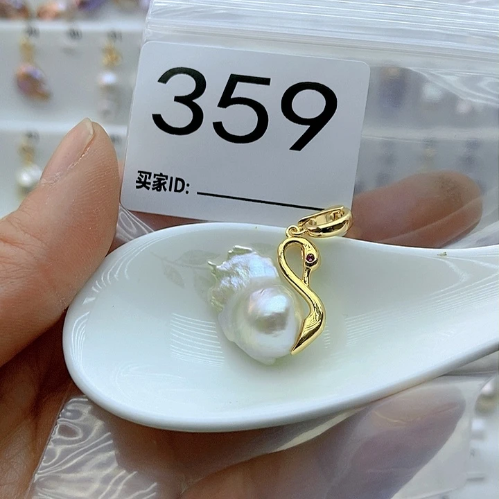 淡水珍珠颈饰银S925镶嵌