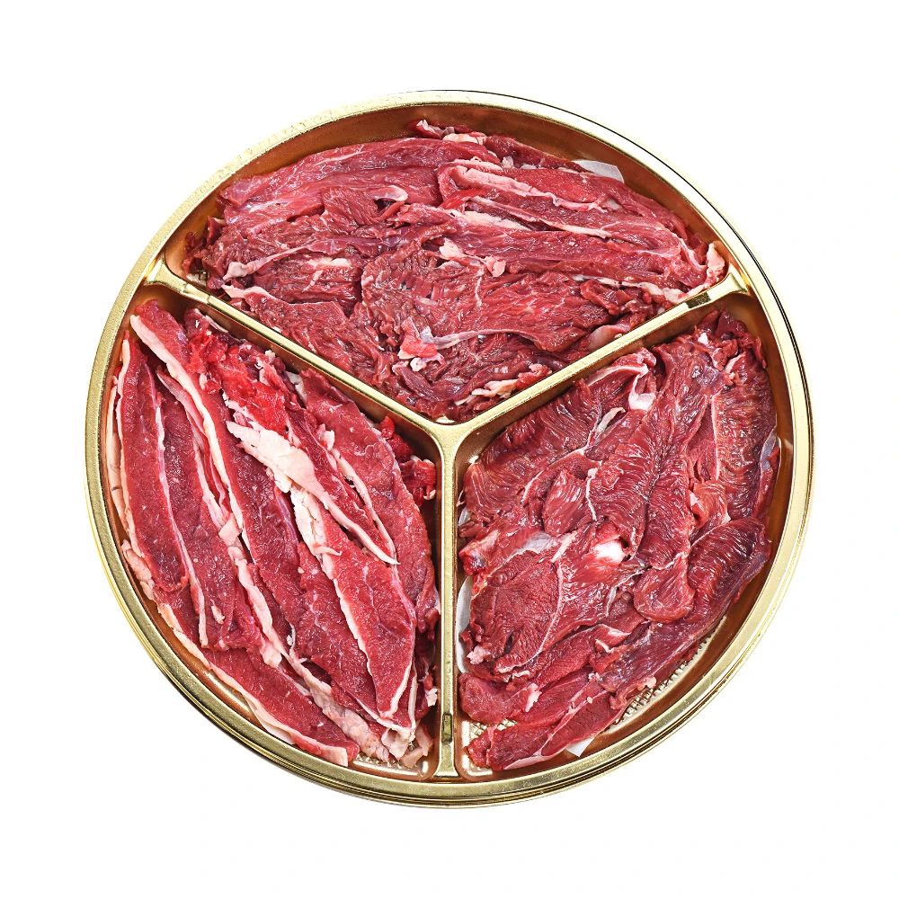 鲜切 全家福牛肉火锅片 450g