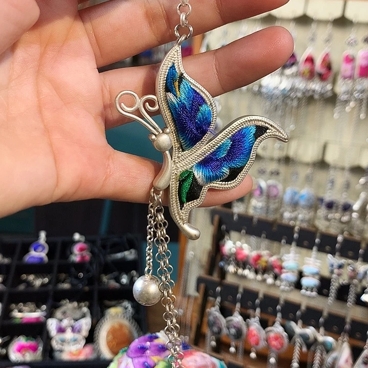 三醋酯纤维项链压襟