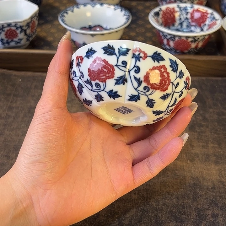 瓷片景德镇陶瓷手工手绘