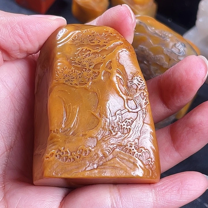 遇***人田黄石寿山石直播间