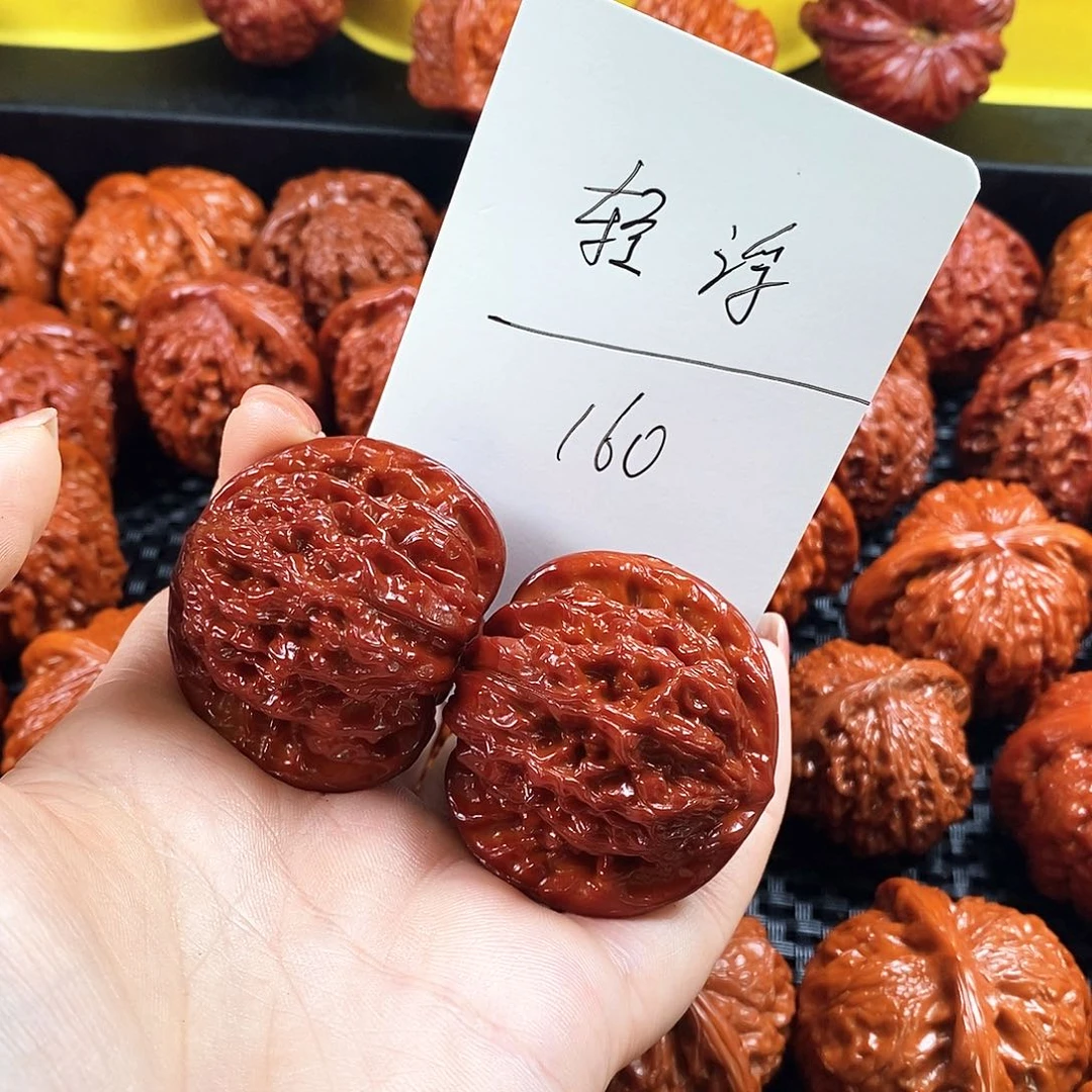 文玩核桃把件楼子轻