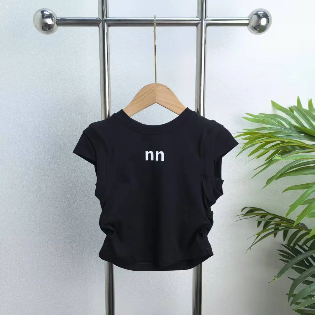 【7052T】黑色短袖T恤B2-10