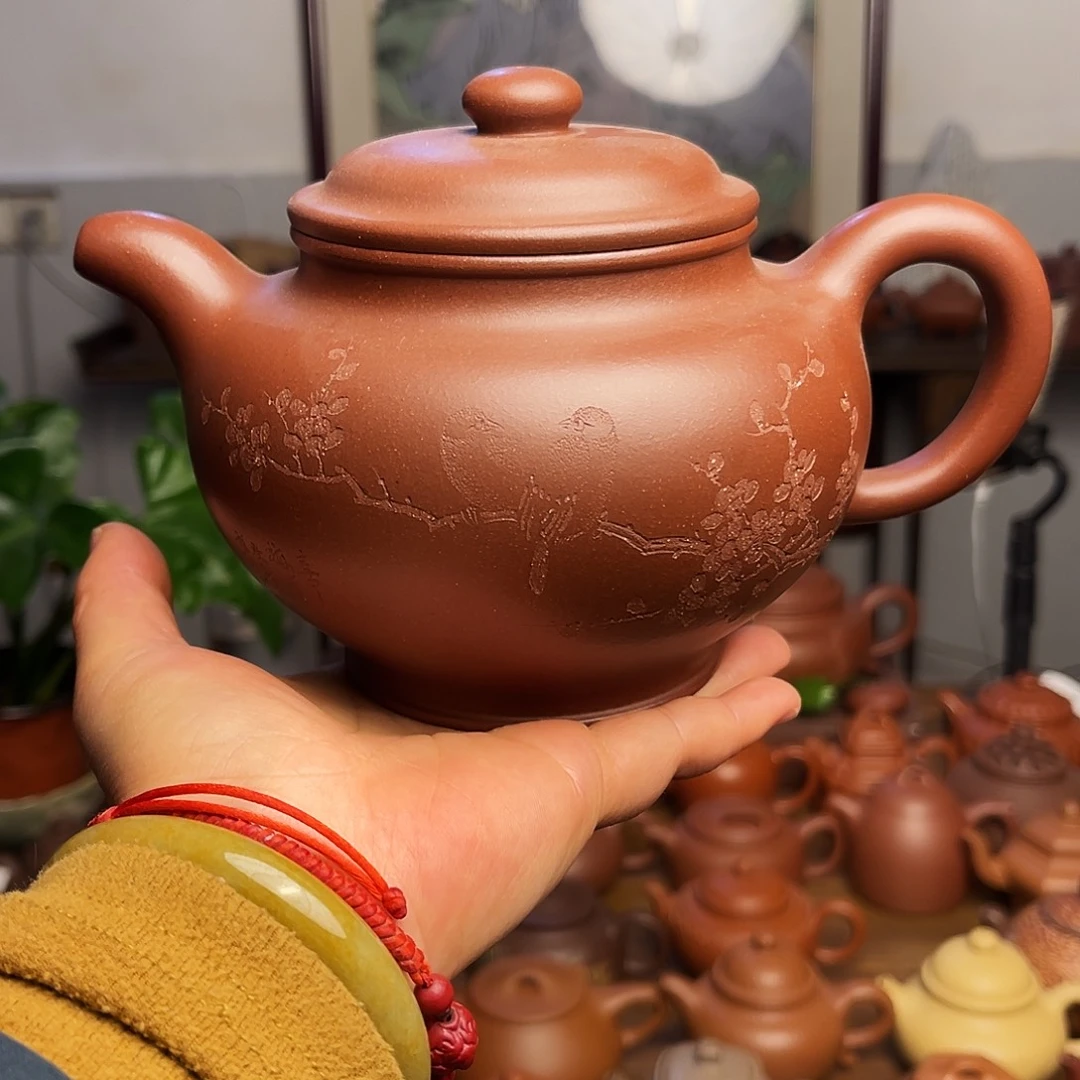 ****️紫砂壶原矿底槽清掇只新粉福利价