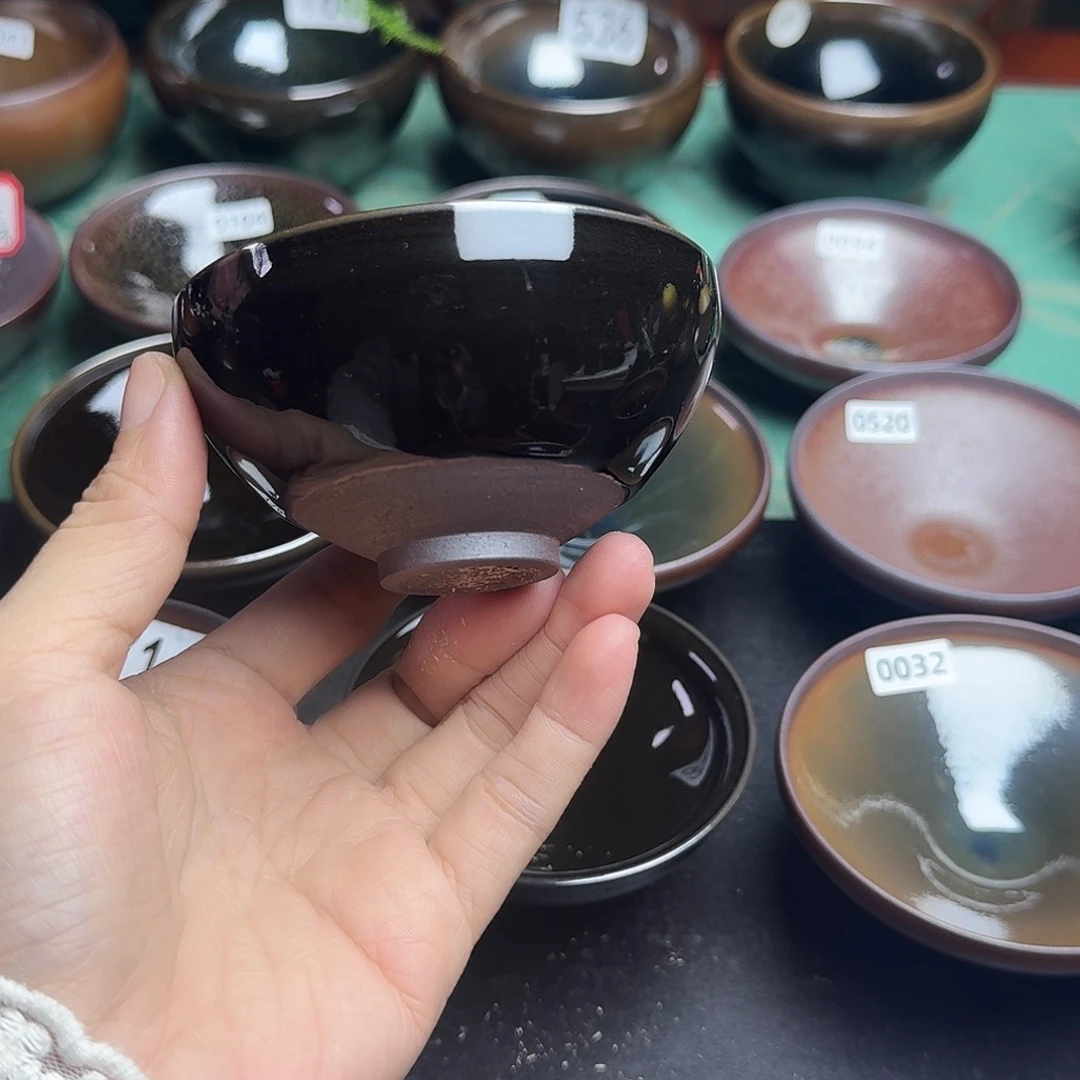 茶盏0519 柴烧手工主人杯
