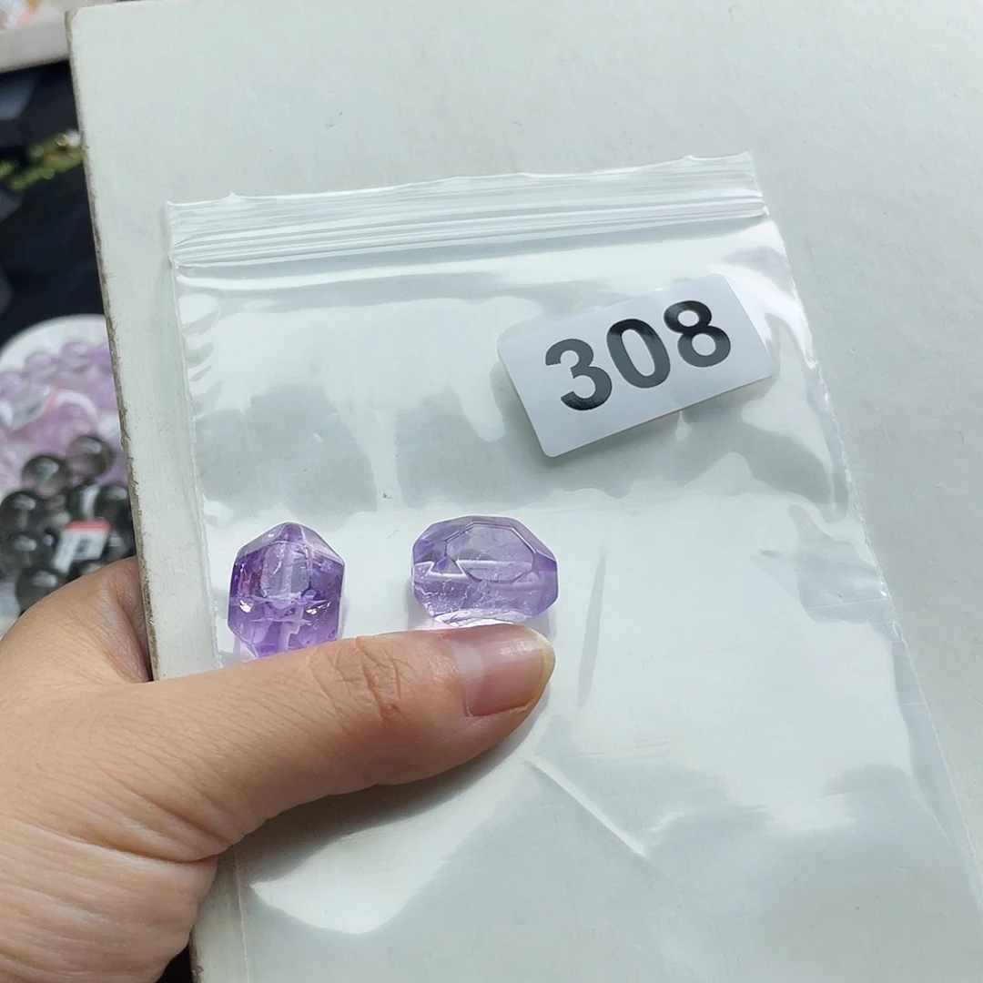 项链未镶嵌水晶单珠随机发