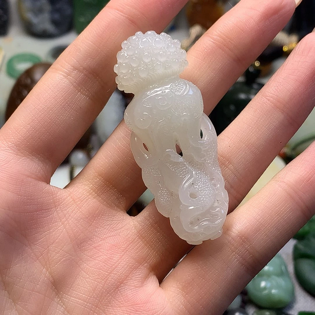 颈饰未镶嵌和田玉