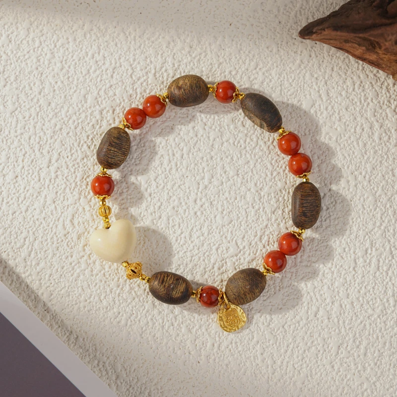 【大财之道】南红沉香手串（天然珠宝多样性发其一）