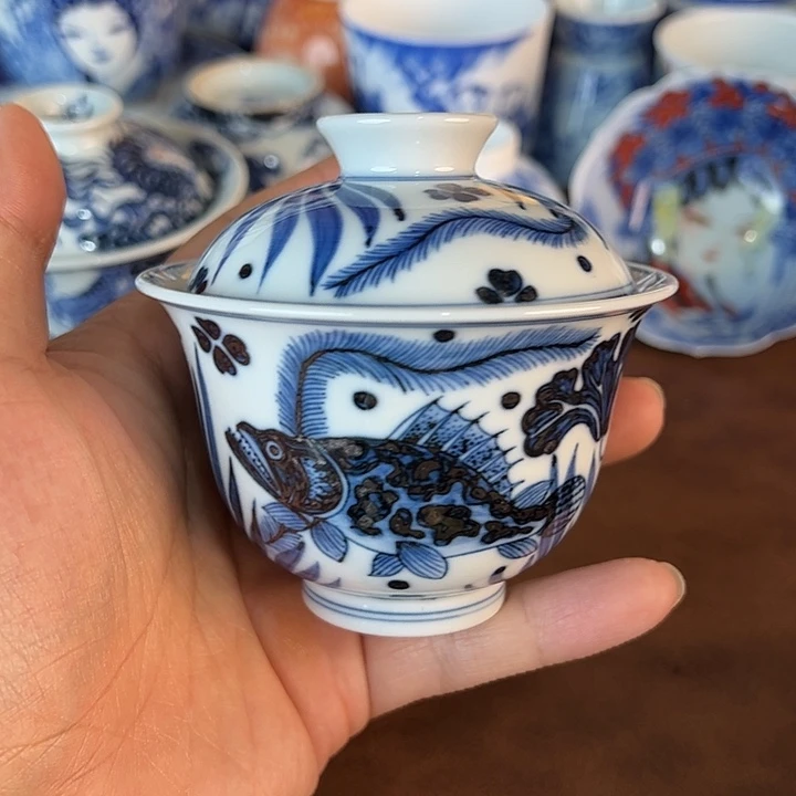 瓷片景德镇全手工手绘陶瓷