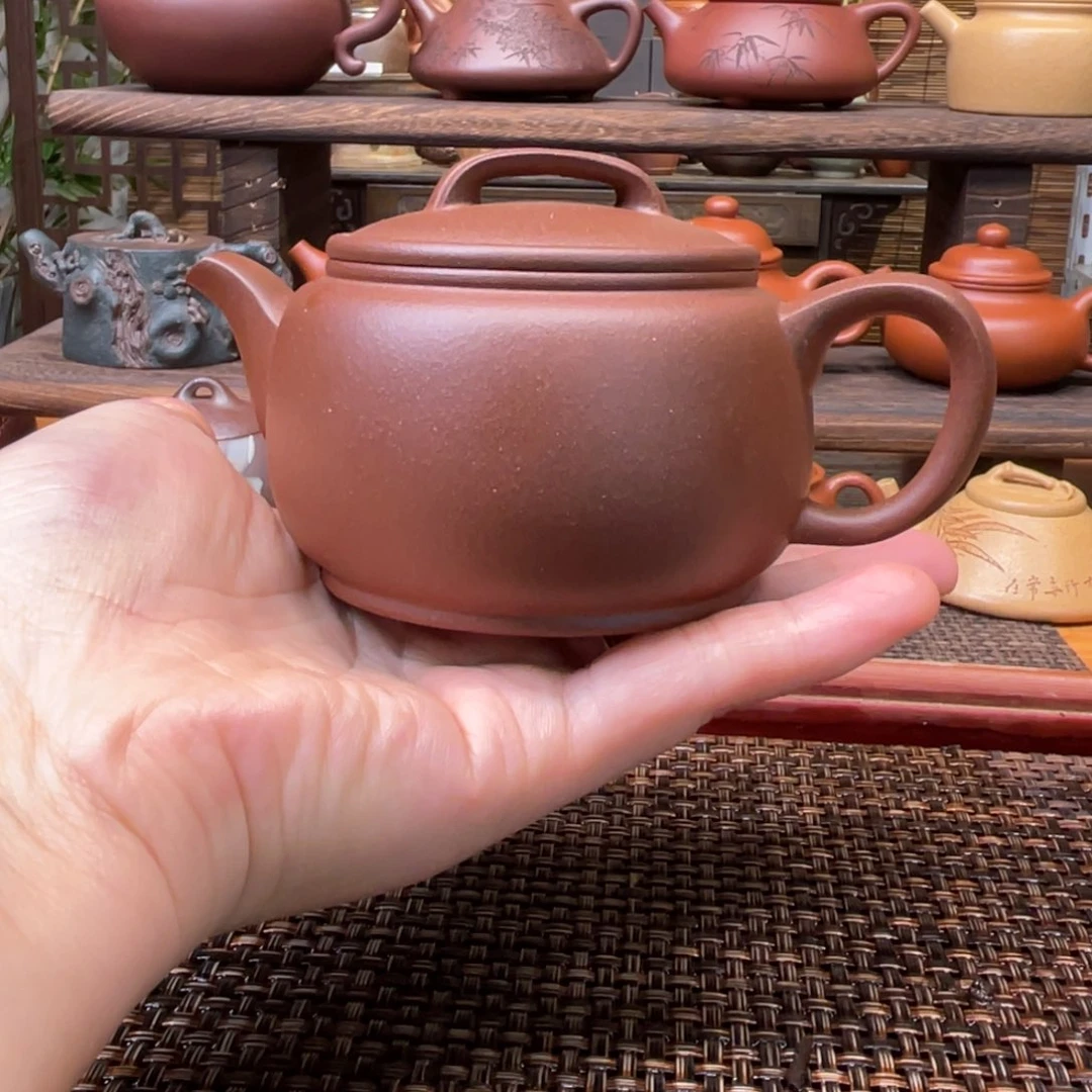 茶壶紫砂宜兴原矿紫砂手工制180